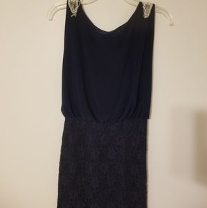 City Triangles Navy Dress
